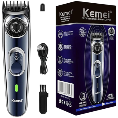 Kemei KM-1256 Hair Clipper And Beard Trimmer For Men image