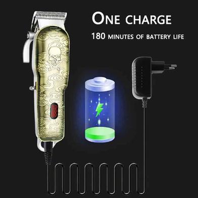 Kemei KM-227 Electric Cord And Amp Cordless Hair Clipper Metal Body for Man Slide 4