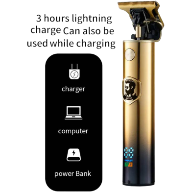 Kemei KM-252 Professional Rechargeable Hair Trimmer image