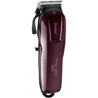Kemei KM-2600 Hair- Clipper And Trimmer - Black And Chocolate image