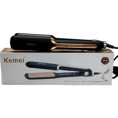 Kemei KM-458 StraightCare Essential Hair Straightener for Women image