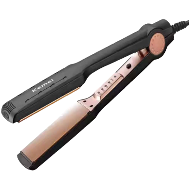 Kemei KM-470 StraightCare Essential Hair Straightener for Women image