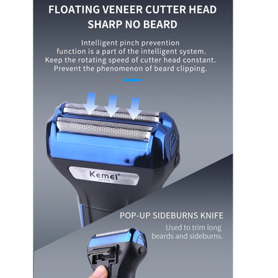 Kemei Km-6330 3 In 1 Hair Clipper Grooming Kit Trimmer Slide 2