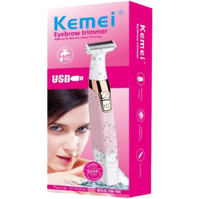Kemei Rechargeable Electric Portable Ladies Shaver KM-1900 image