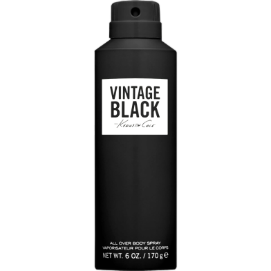 Kenneth Cole Vintage Black All Over Body Spray For Men - 170gm image