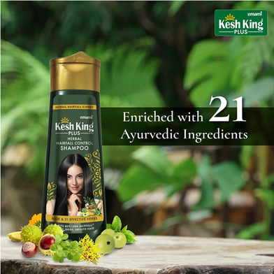 Shampoing Kesh King Aux Oignons Et Herbes Ayurvédiques - 300 Ml, Naturel, Pour Pousse Et Anti-chute