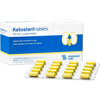 Ketosteril . Tablet 20's Strip image