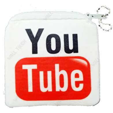Key Ring, Extra Cute, Extra Soft, Adorable, Best For Gift, Hanging On Bag /Purse/Bike (key_ring_4inch_youtube) Youtube image