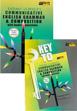 Akkharpatra Radiant Learners Communicative English Grammar - Class 9-10 image