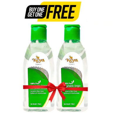 Keya Glycerine 125 ml (Buy 1 Get FREE) image