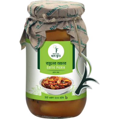 Khaas Food Garlic Pickle (Rosun Achar) - 200 gm image