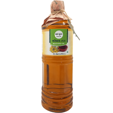 Khaas Food Mustard Oil ( Sorisha Tel) -1 liter image