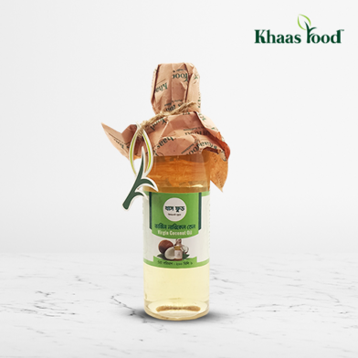 Khaas Food Virgin Coconut Oil (Narikel Tel) - 200 ml image