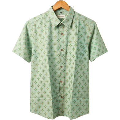 Khadem's Taat Cotton Half Shirt for Men image