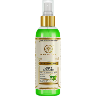 Khadi Natural Face Freshner Mint and Cucumber 100 ml image