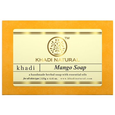 Khadi Natural Mango Soap 125gm image
