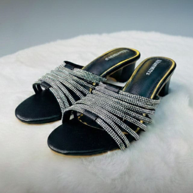 Kharom Sparkle Starp Block Heels image