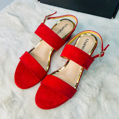 Kharom Suede Lether Belt Heel image