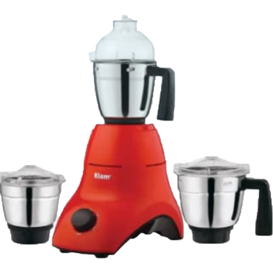 Kiam BL-1000 3 In 1 Mixer Grinder - 750 watt - 1.5 Liter - Silver and Red image