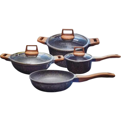 Kiam Die Casting Cookware Set Die Casting Gift Box (Induction Compatible) - 7 pcs image