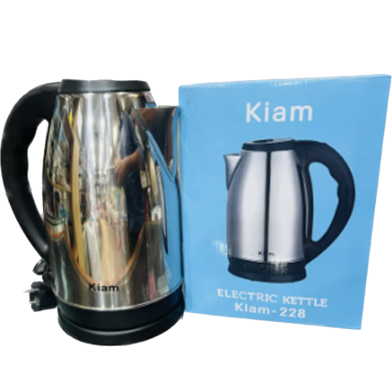 Kiam Electric Kettle Kiam-228 Automatically Turns Off – Automatic Over Heat Protection (2.8 L) image