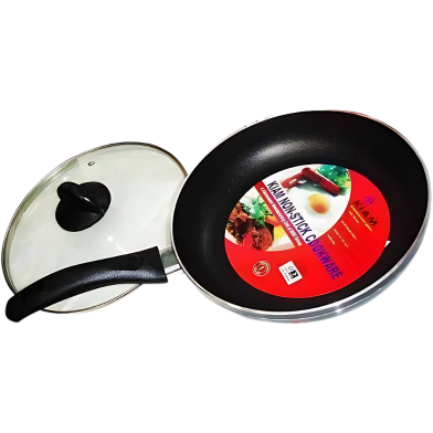 Kiam Fry Pan With Glass Lid 28CM – 1Pcs image