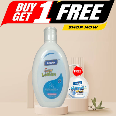 Kidlon Baby Lotion 200 ml (BUY One GET Liquid Hand Wash 200 ml FREE) image