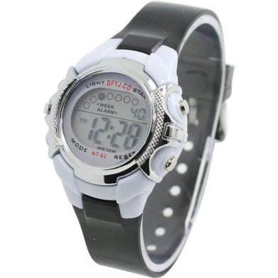 Kids Digital Wrist Watch Boys Girls Alarm Date Stopwatch Timing Chrono Dfyj W02 image