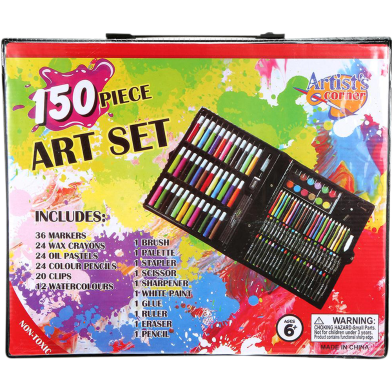 Kids Drawing Art Set - 150 Pcs image