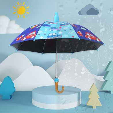 Kids Ice-Cream Umbrella With Anti-Drip Plastic Cover (Any Color and Design) - 1 Pcs Slide 4