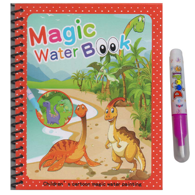 Kids Magic Water Coloring Painting Reusable Book For Kids - Magic Book Slide 2