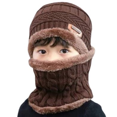 Kids Muffler Winter Ear Cap image