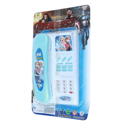Kids' Musical Toy Telephone - Frozen And Avengers Theme image