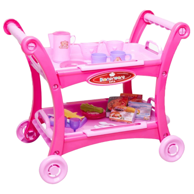 Kids My Funny Dining Car With Dinnerware Sets -124134606 image
