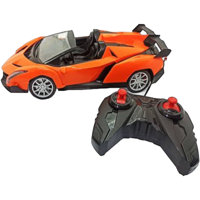 Kids XF Emulation Model Rechargeable Remote Control Toy Car - Orange