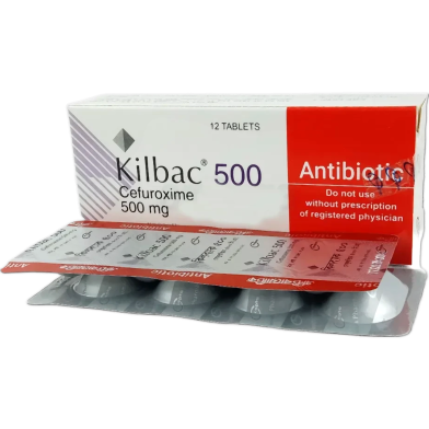 Kilbac 500 mg Tablet 4's Strip image