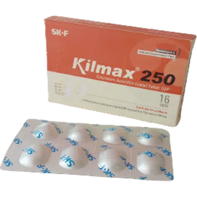 Kilmax 250 mg Tablet 10's Strip image