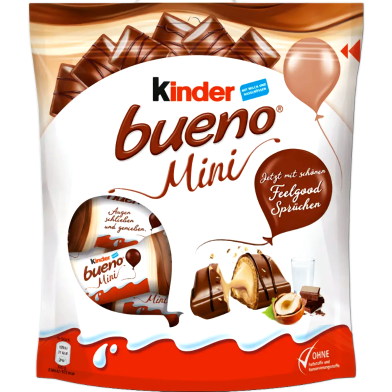Kinder Bueno 20 Minis Chocolate 108gm image