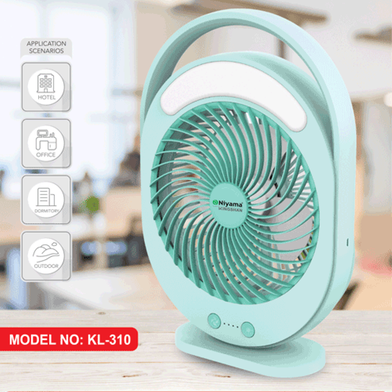 Kingshan Rechargeable mini fan 6 Inch image