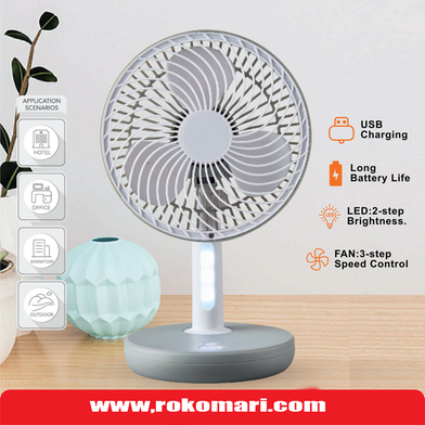 Kingshan Rechargeable Mini Fan 7 Inch image