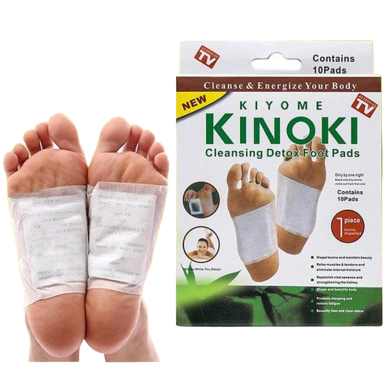 Kinoki Cleansing Detox Foot Pad - 10 Pads image