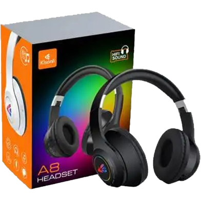 Kisonli A8 Bluetooth Headset - Brown image