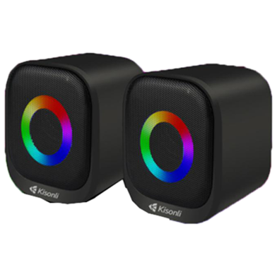 Kisonli X3 RGB Usb Speaker image