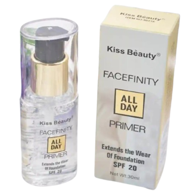 Kiss Beauty Facefinity All Day Primer and Foundation SPF 20 image
