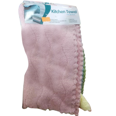 Kitchen Chinese Towel 5 Pcs Pack image