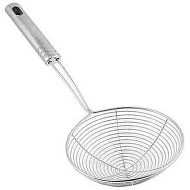 Kitchen Large Oil Strainer - Silver image