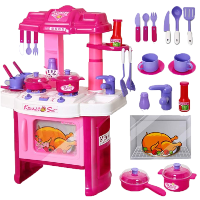Kitchen Set 008-26 Liberty Imports Deluxe Beauty Kitchen Appliance Cooking 29 Pcs image