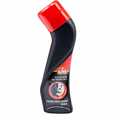 Kiwi Liquid Shoe Polish Black - 75ml image
