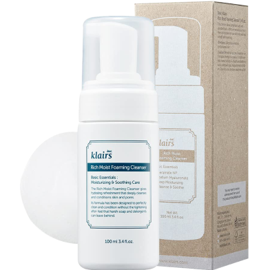 Klairs Rich Moist Foaming Cleanser 100ml image