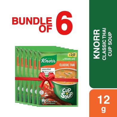 Knorr Cup Soup Thai 12g (Bundle Of 6) image